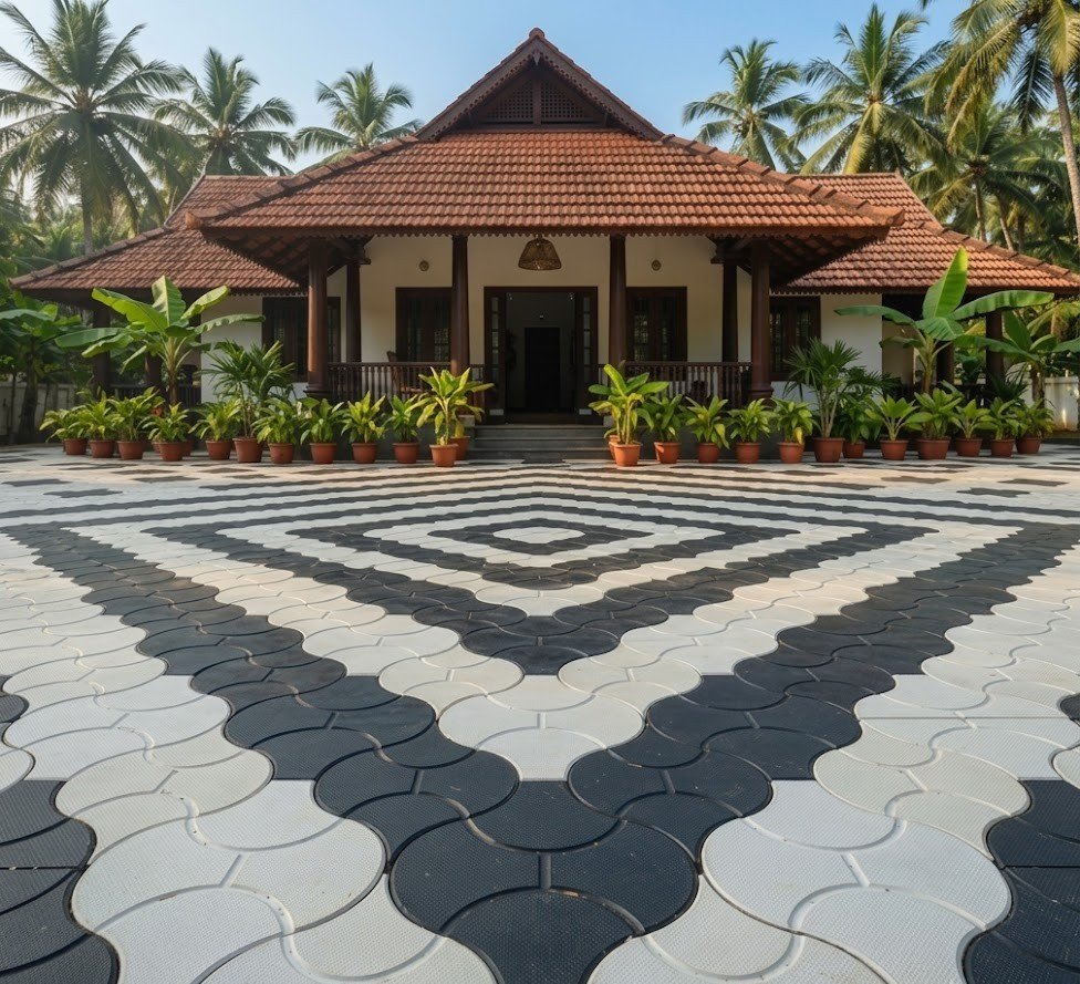 Durocrafts designer tile driveway